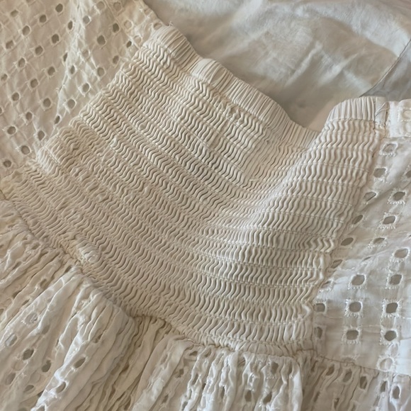 Old Navy White Eyelet Strapless Dress - Picture 4 of 4